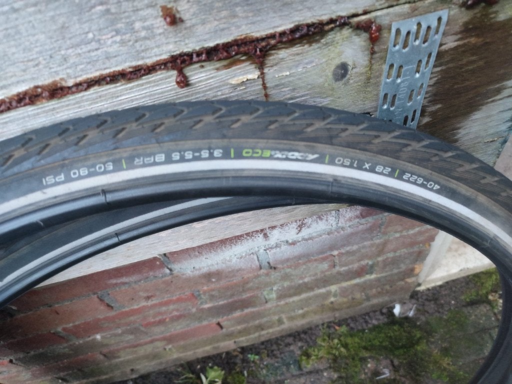 Schwalbe Green Marathon 28X1.50 fietsbanden, Ophalen, Band, Schwalbe, Zo goed als nieuw