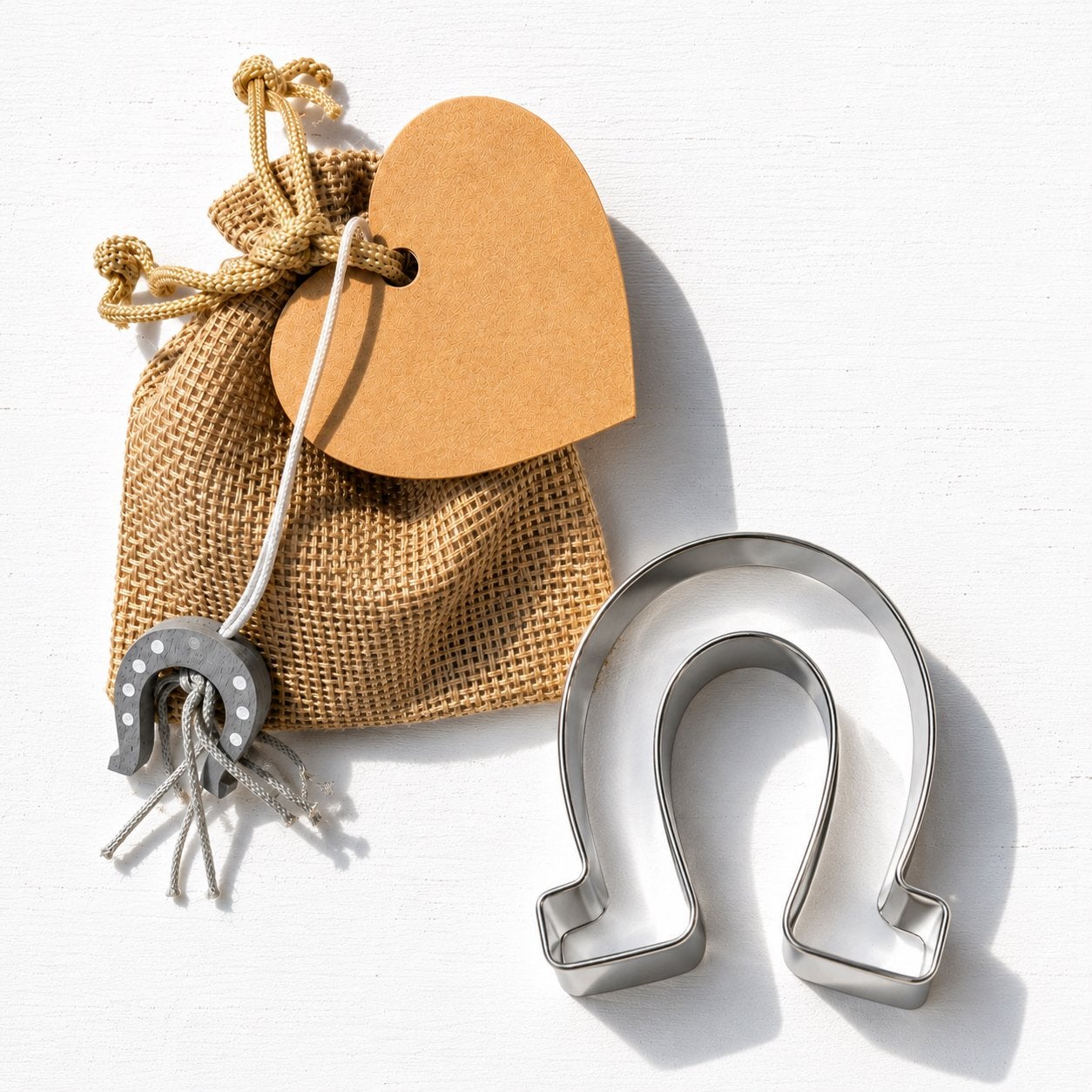 Cadeautje met paarden sleutelhanger, Dieren en Toebehoren, Nieuw, Ophalen of Verzenden, Info@sweet-one.nl, Overige disciplines