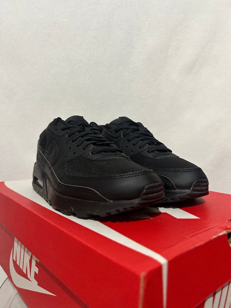 ALS NIEUW! Maat 40,5 - Nike Air Max 90 Triple Black, Verzenden, Zwart, Nike, Nike