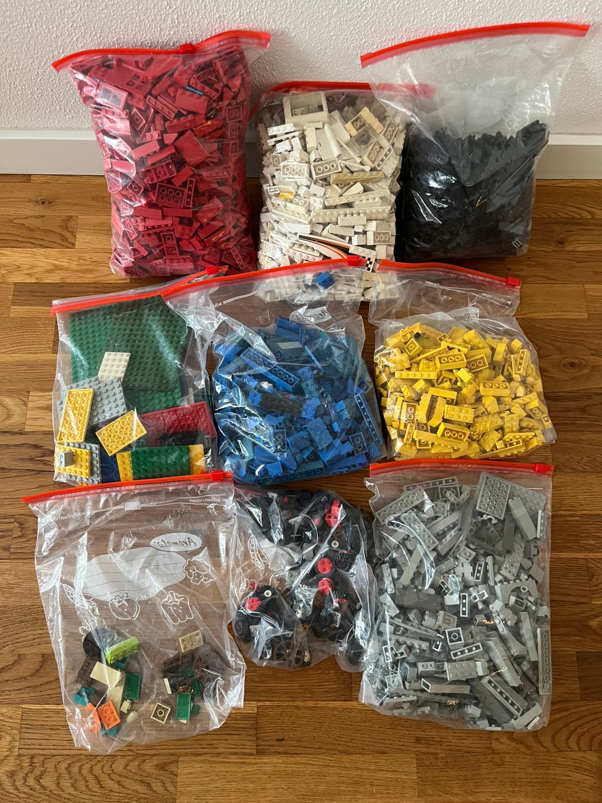(61) Lego Partij/Lot 5,1kg/kilo Bulk/Mix Gesorteerde Stenen, Ophalen of Verzenden, Gebruikt, Losse stenen, Lego