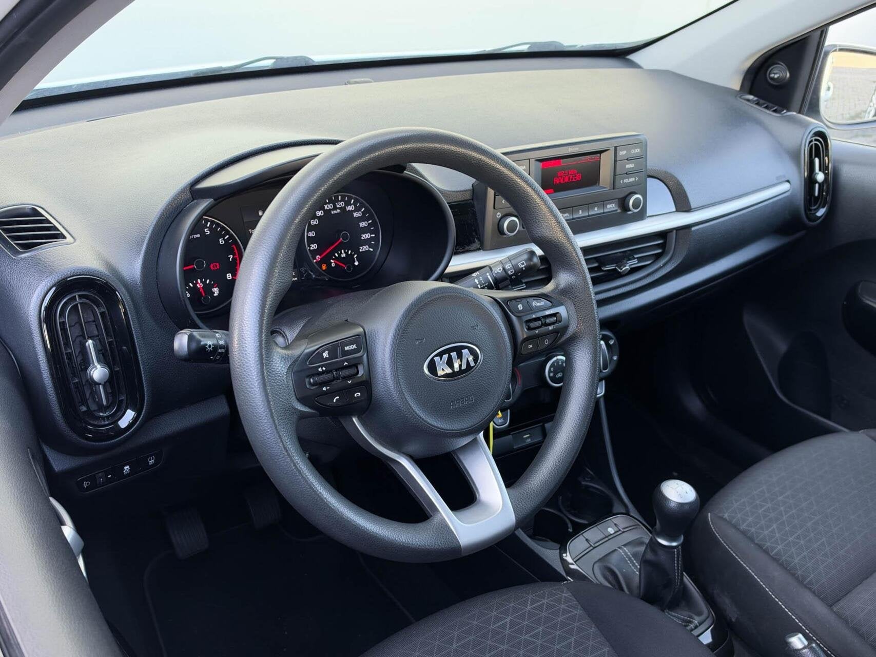 Kia Picanto 1.0 DPi ComfortLine | Airco | Cruise control | 1, Voorwielaandrijving, Stof, Gebruikt, Geheel digitaal combi-instrument