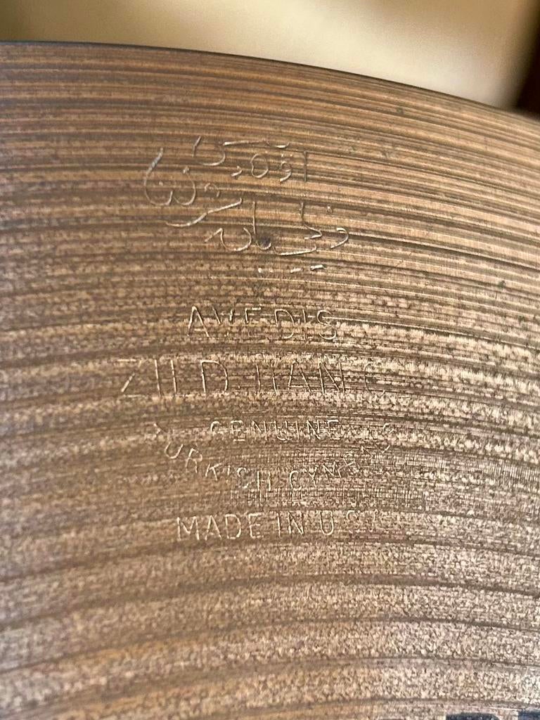 13” Zildjian New Beat 70s Hi-Hat Bekkenset, Gebruikt, Usa, Ophalen of Verzenden, Zildjian