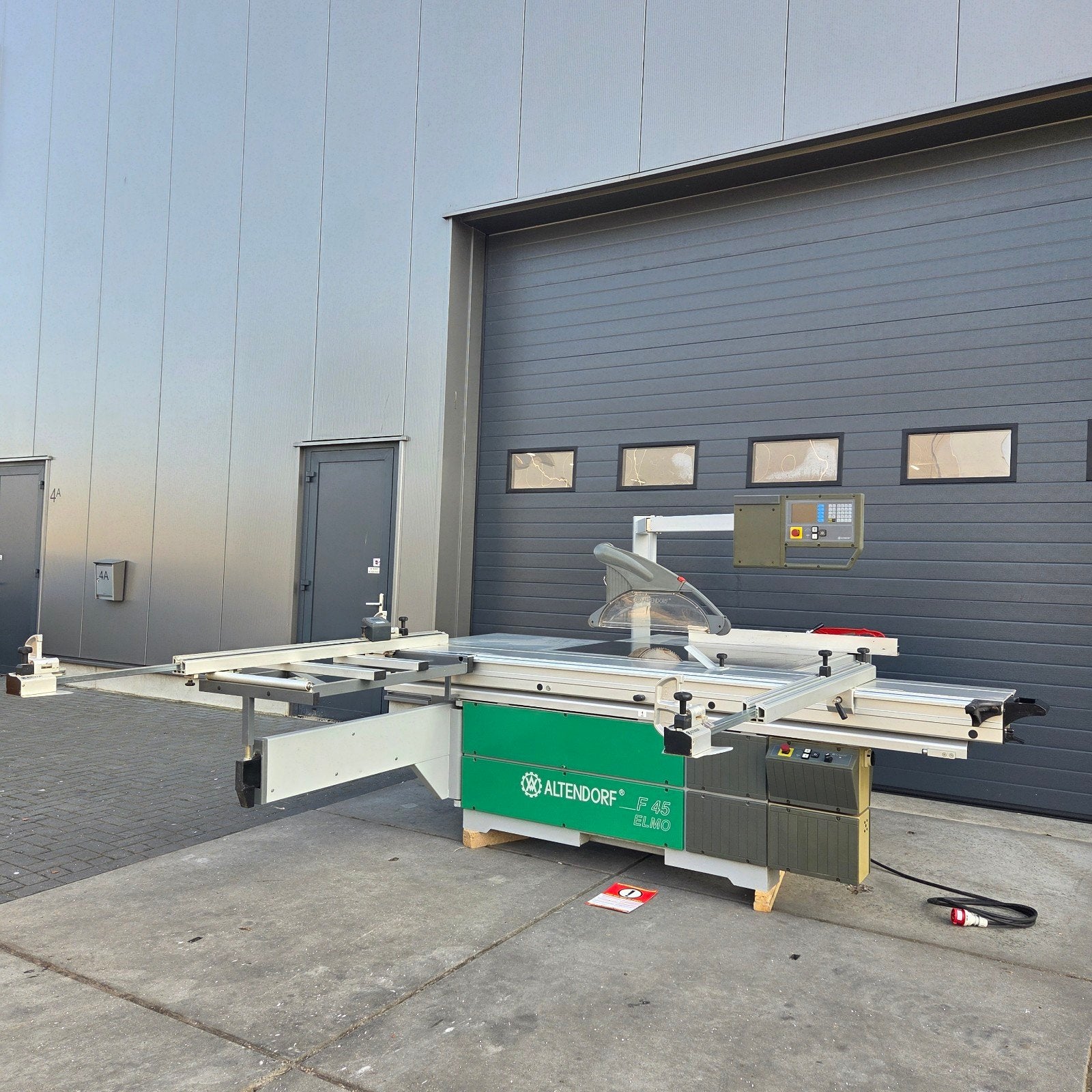 Altendorf F45 Formaatzaag 3200mm drive 3 ** Vol, Doe-het-zelf en Verbouw, 70 mm of meer, Overige typen, Ophalen of Verzenden, Zo goed als nieuw