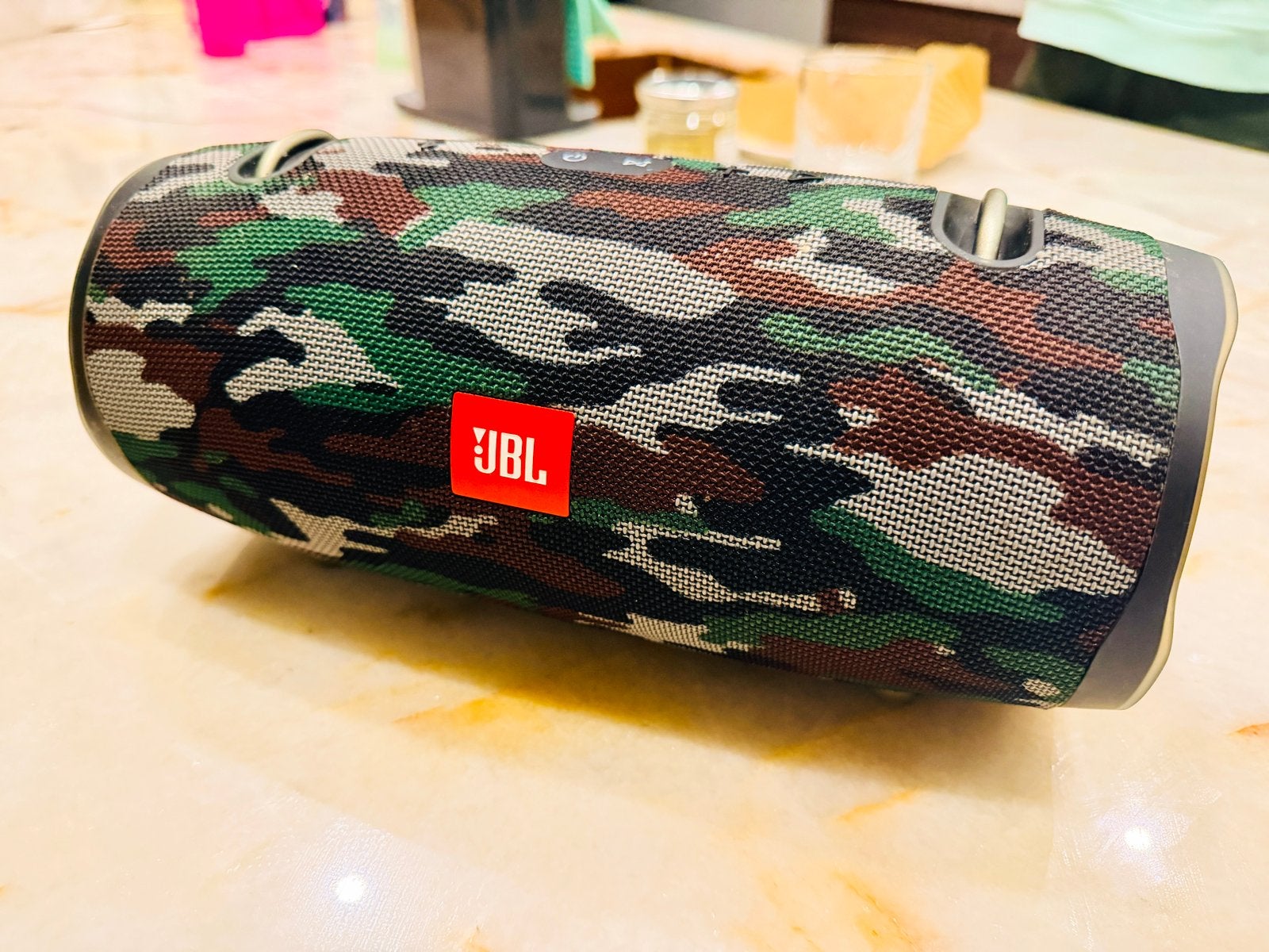 JBL Xtreme 2 Camouflage Draagbare Bluetooth Speaker, JBL, Ophalen of Verzenden, Zo goed als nieuw, Bluetooth
