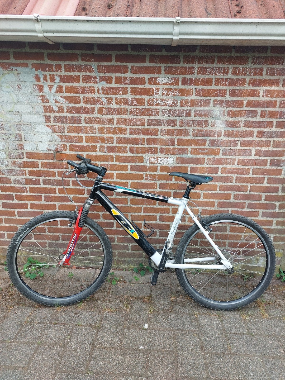 Mountainbike met Manitou vering en Shimano onderdelen, Fietsen en Brommers, Ophalen, Gebruikt, Overige merken