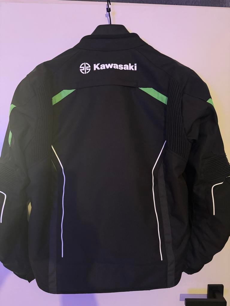 Kawasaki motorpak met Richa handschoenen, Motoren, Kleding | Motorkleding, Ophalen of Verzenden, Tweedehands, Heren, Combipak