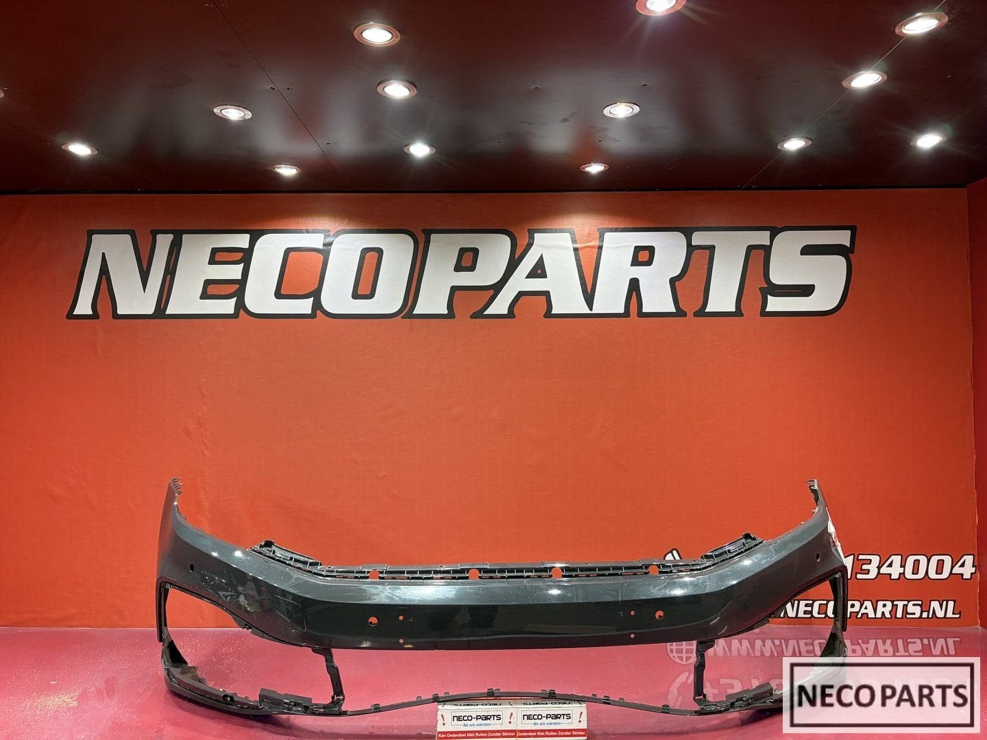 VW PASSAT B8 R-LINE GTE VOORBUMPER PDC ORGINEEL 3G0807221G, Gebruikt, -, Volkswagen, -