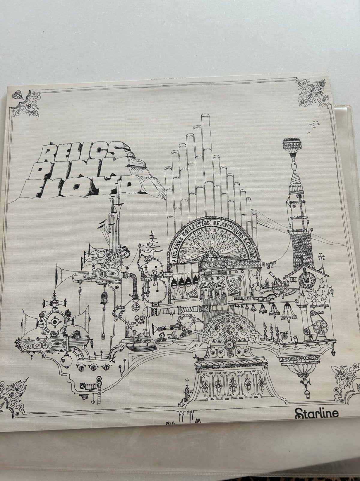 Pink Floyd - Relics Starline vinyl LP (zonder krassen), LP, Progressive Rock, Ophalen of Verzenden, Zo goed als nieuw