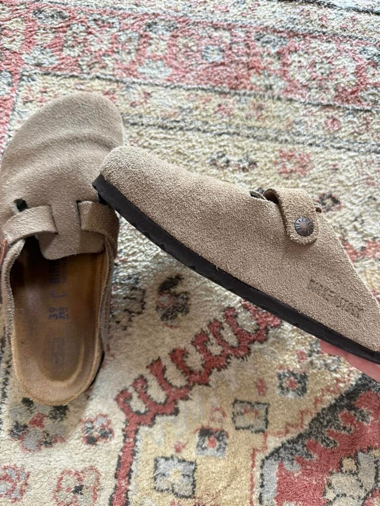 Birkenstock Boston, Ophalen of Verzenden, Zo goed als nieuw, Sandalen of Muiltjes
