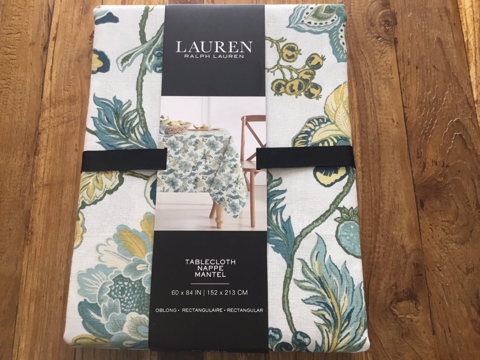 RALPH LAUREN nieuw tafelkleed, Huis en Inrichting, Ophalen of Verzenden, Nieuw, Rechthoek