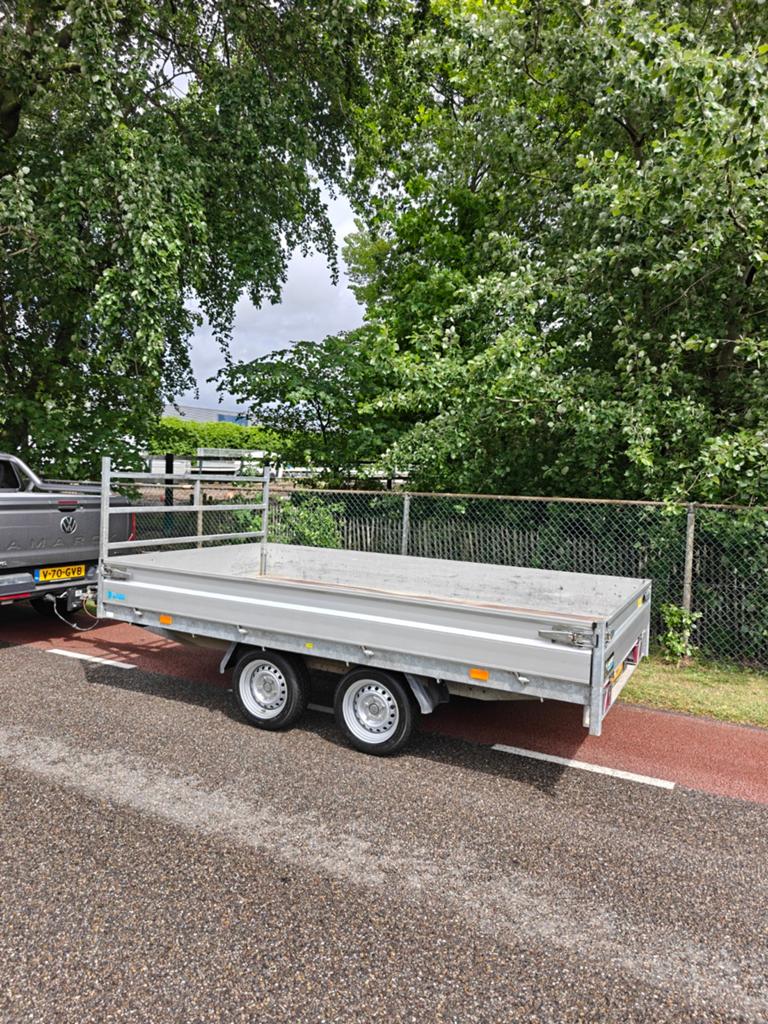 Hapert plateau aanhanger 2700KG, Ophalen of Verzenden, Zo goed als nieuw
