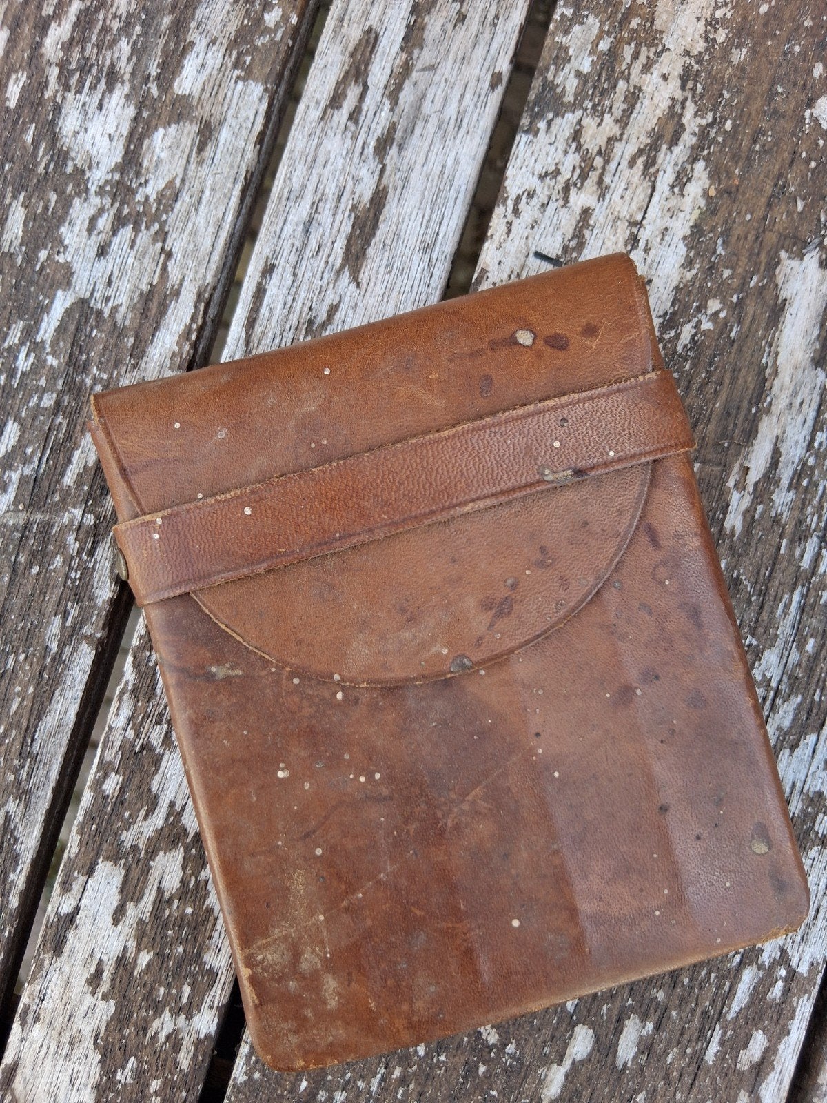 Vintage Leren Etui voor sigaren, Ophalen of Verzenden