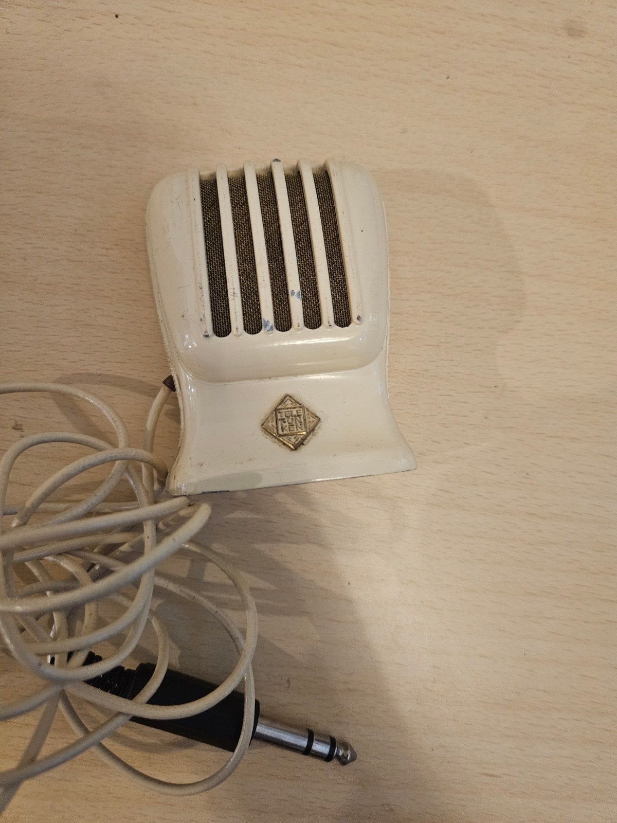 Vintage Telefunken Microfoon - Prachtig exemplaar, Ophalen of Verzenden, Gebruikt, Overige typen