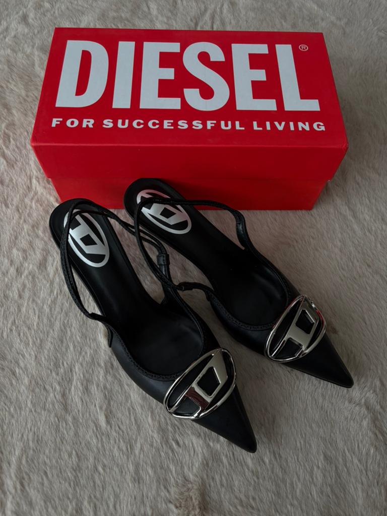 Nieuwe Diesel pumps heels y2k style, Kleding | Dames, Ophalen of Verzenden, Zo goed als nieuw, Zwart, Pumps
