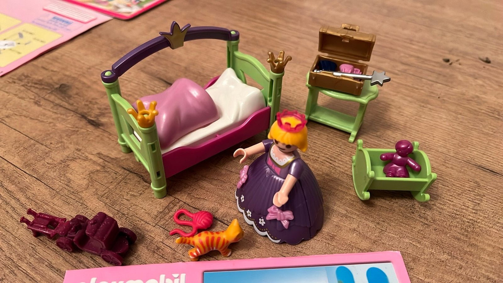 Playmobil 6852 Prinsessen Slaapkamer - Complete Set, Ophalen of Verzenden, Gebruikt, Overige typen