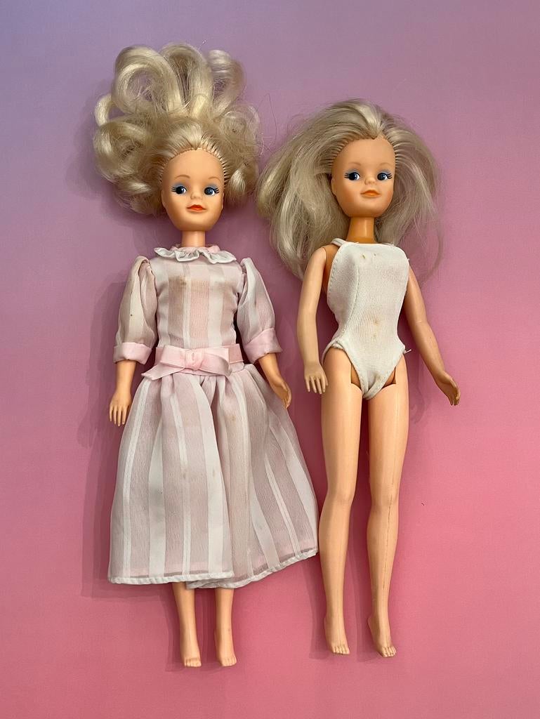 Vintage Sindy Pedigree jaren 80, Verzamelen, Poppen, Ophalen of Verzenden, Gebruikt, Pop