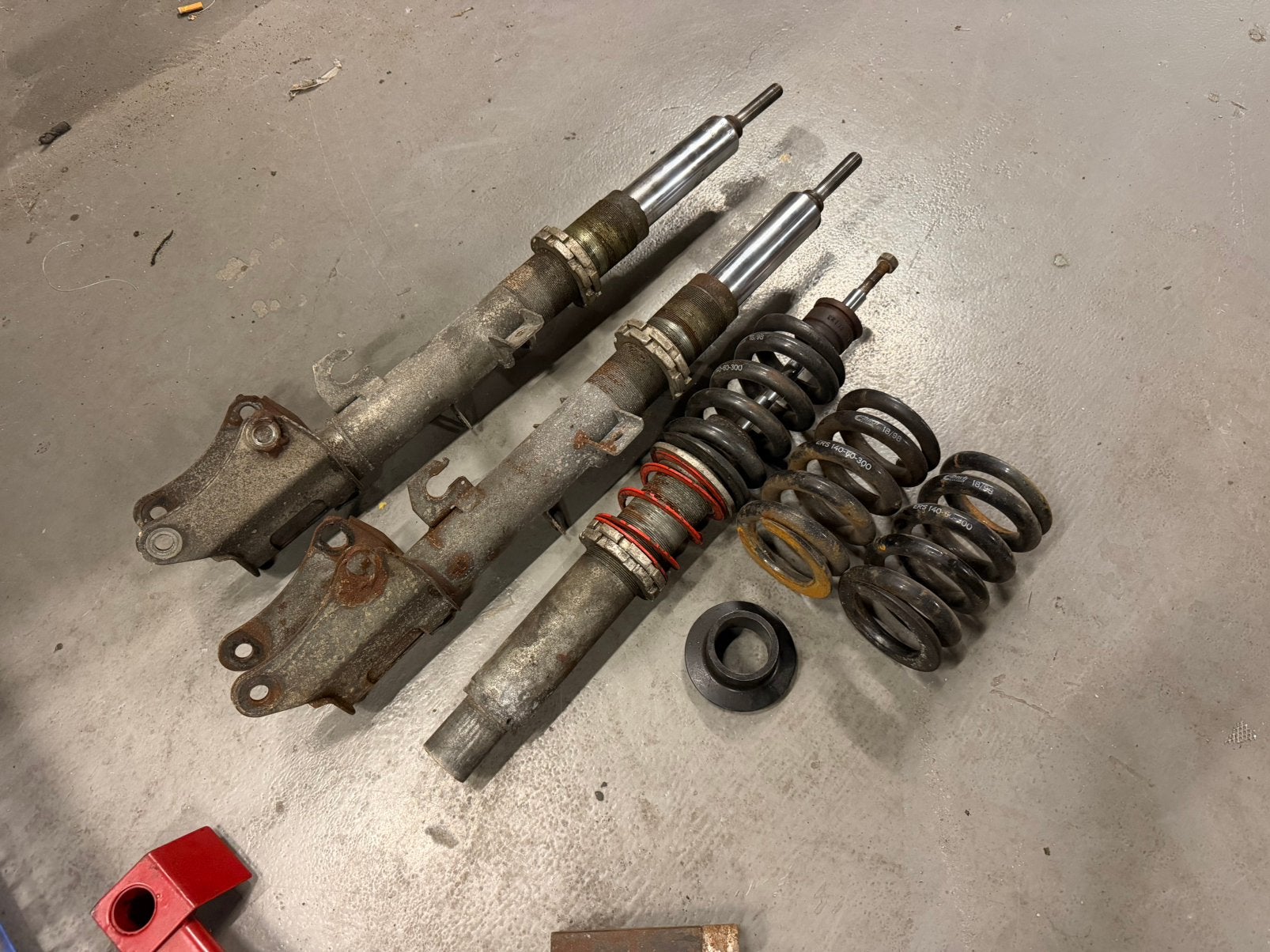 Alfa Romeo 156 Cup coilovers, Ophalen, Gebruikt