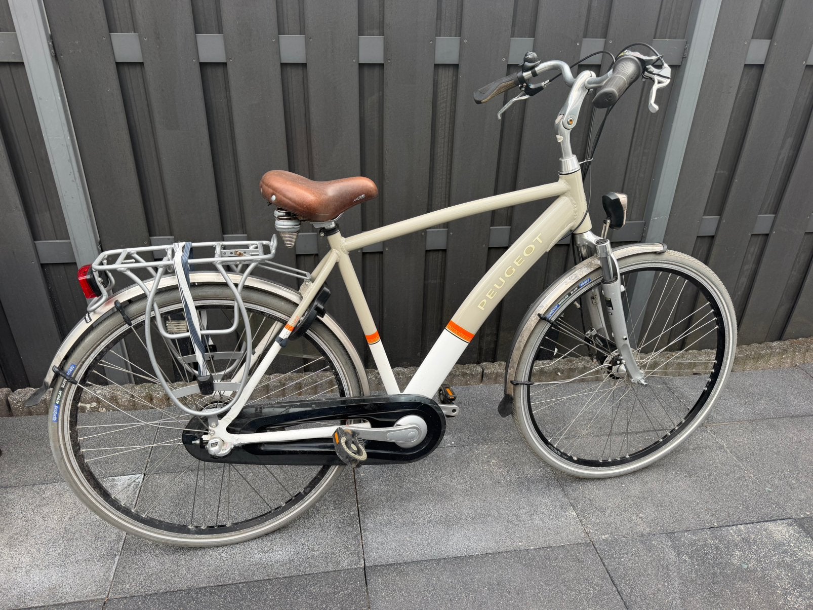 Peugeot Herenfiets 28 inch, Ophalen, Versnellingen, Batavus, Zo goed als nieuw