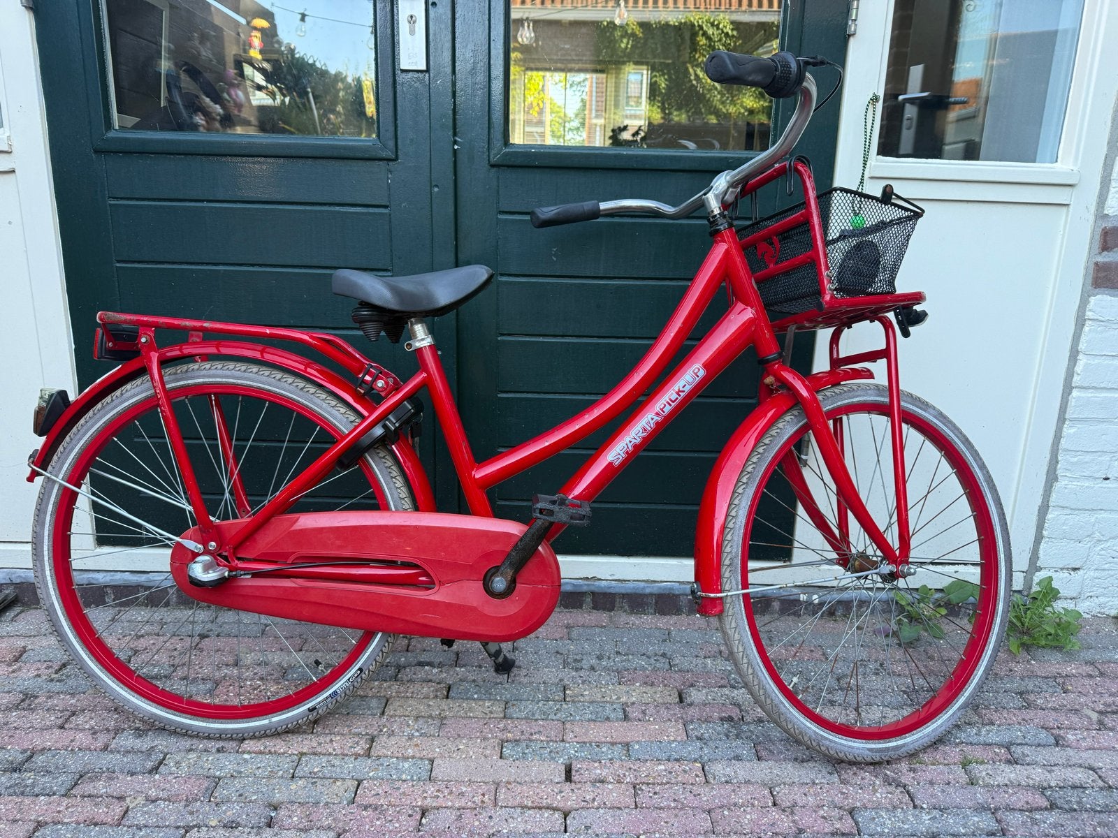 Sparta Pick-Up Meisjesfiets 24 inch - Rood, Fietsen en Brommers, Fietsen | Meisjes, Ophalen, Terugtraprem, Sparta pickup, Versnellingen