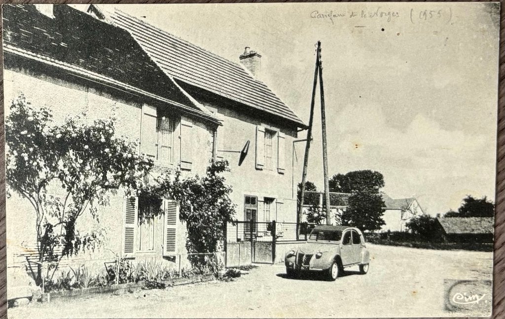 Auto's - Citroen 2CV - Bretigny - Frankrijk - 1957, Ophalen of Verzenden, 1940 tot 1960, Frankrijk