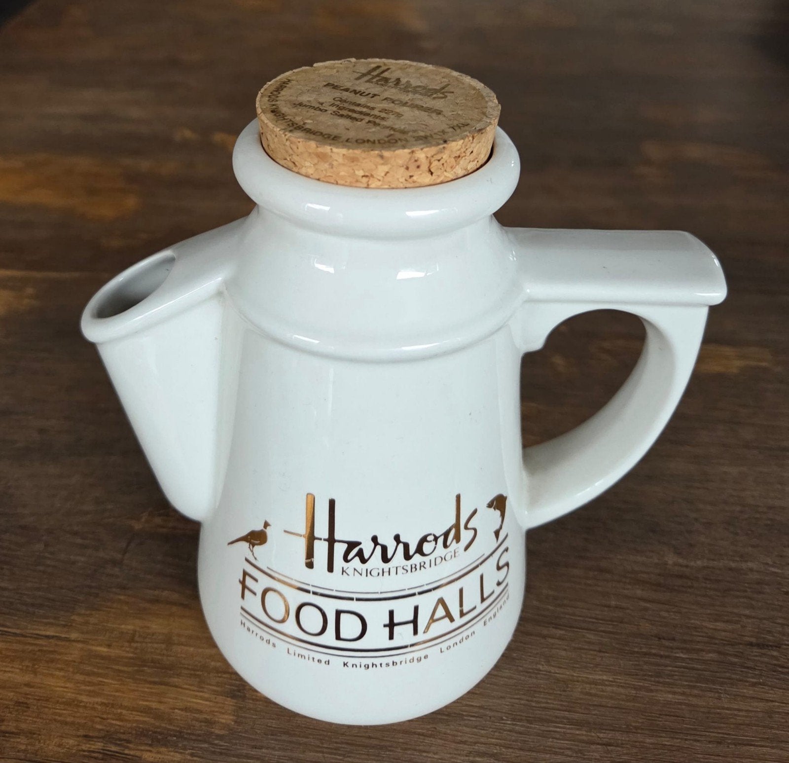 Harrods Food Halls pinda dispenser, Ophalen of Verzenden, Gebruikt