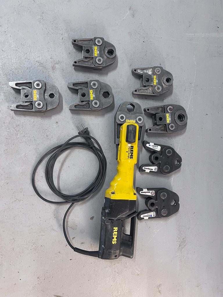 REMS Power Press E, Doe-het-zelf en Verbouw, Gereedschap | Handgereedschap, Ophalen, Gebruikt