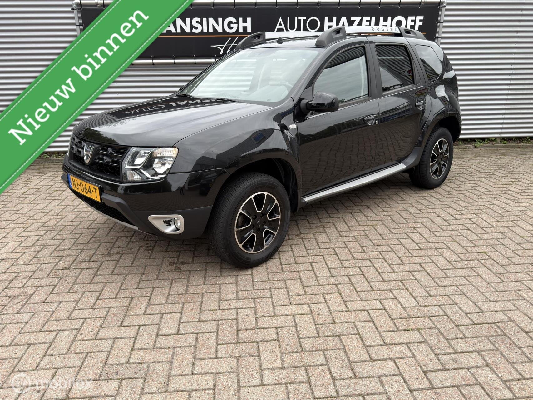Dacia Duster 1.2 TCe 4x2 Blackshadow | Lederen Bekleding | C, Auto's, Voorwielaandrijving, Dealer onderhouden, 125 pk, Gebruikt