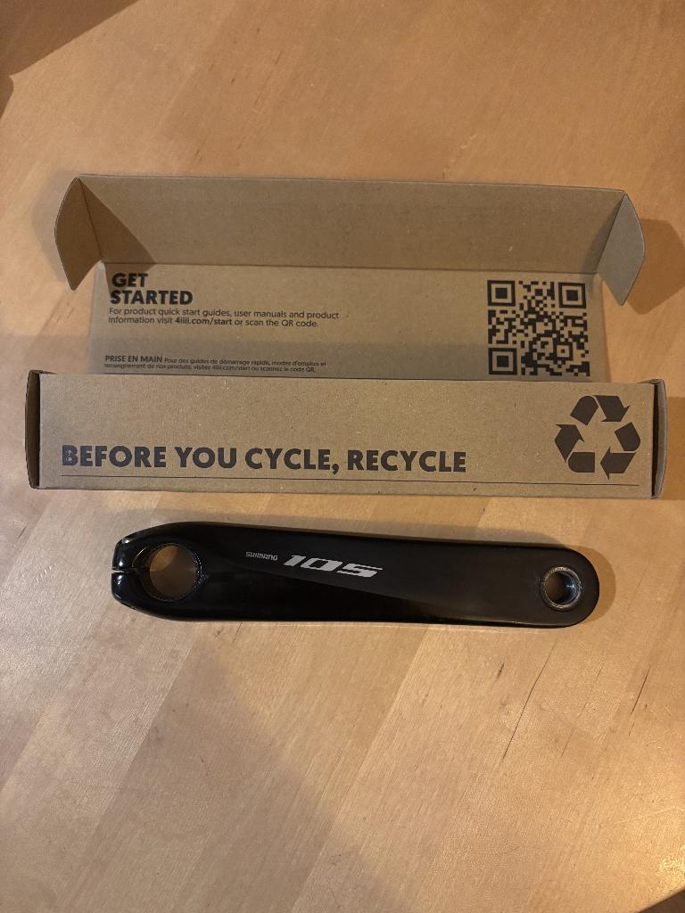 4iiii 3+ R7000 Shimano 105 Powermeter, Fietsen en Brommers, Fietsonderdelen, 4iiii, Racefiets, Zo goed als nieuw, Aluminium