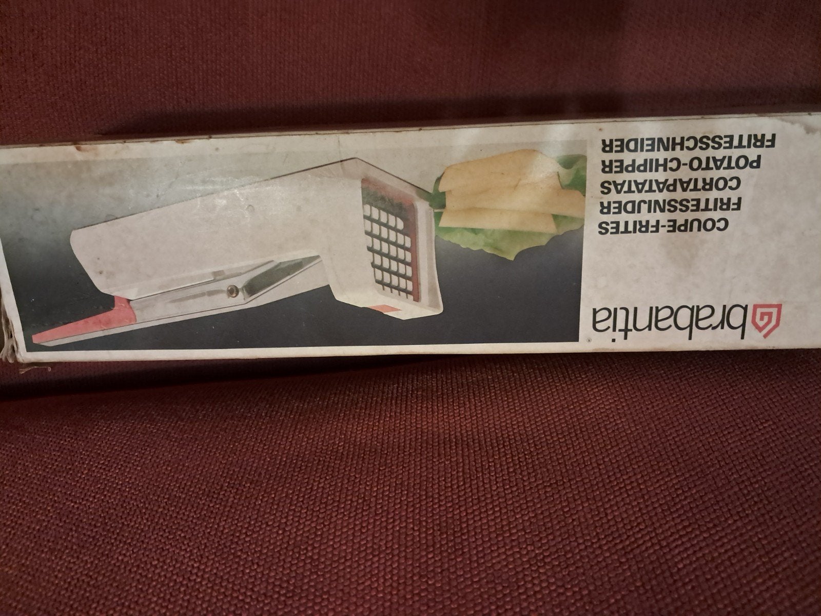Brabantia frites snijder - Zo goed als nieuw, Huis en Inrichting, Ophalen of Verzenden