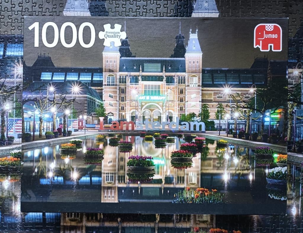 amsterdam, Ophalen, 500 t/m 1500 stukjes, Zo goed als nieuw, Legpuzzel