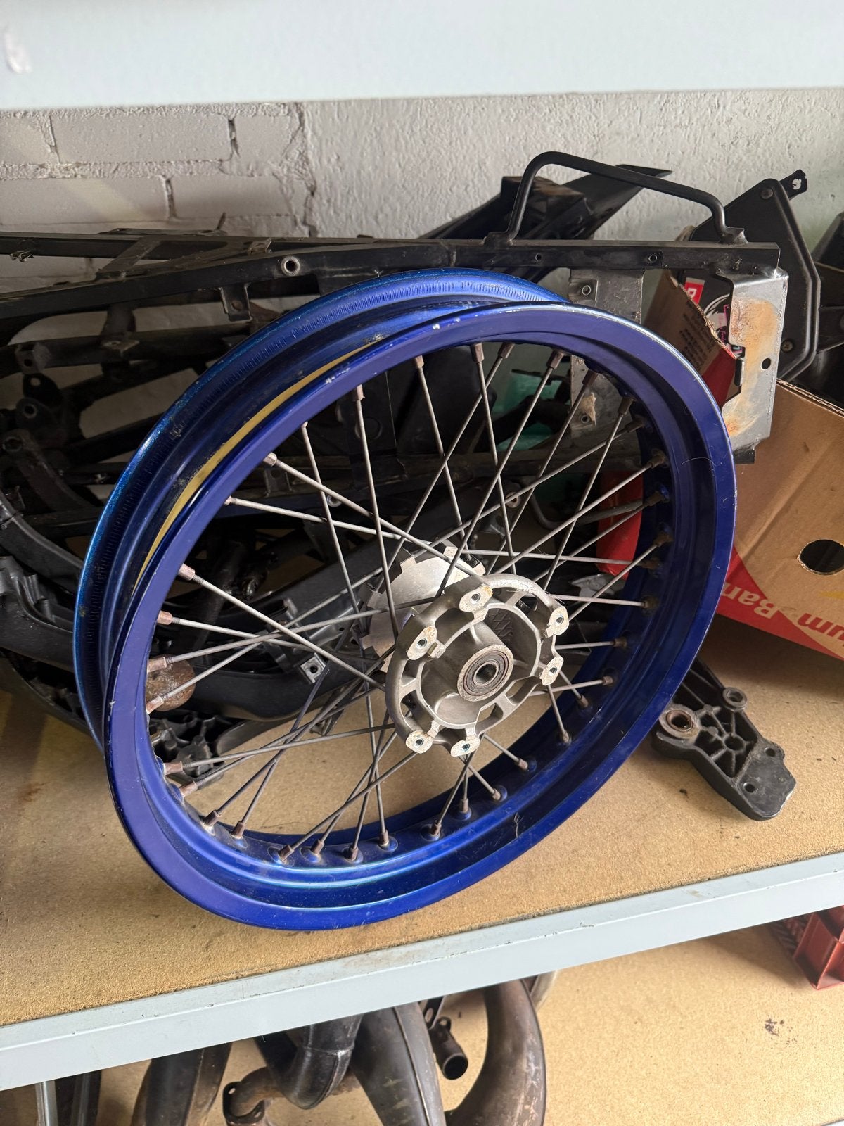 Derbi DRD Racing voorvelg 15mm - Zeer nette staat, Derbi, Overige typen, Derbi, Ophalen of Verzenden