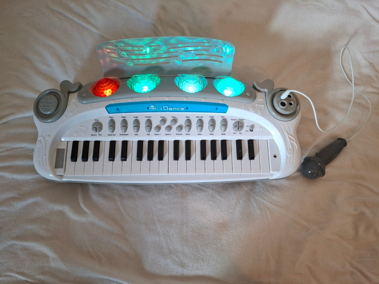 iDance piano met microfoon voor kinderen, Ophalen of Verzenden, Gebruikt
