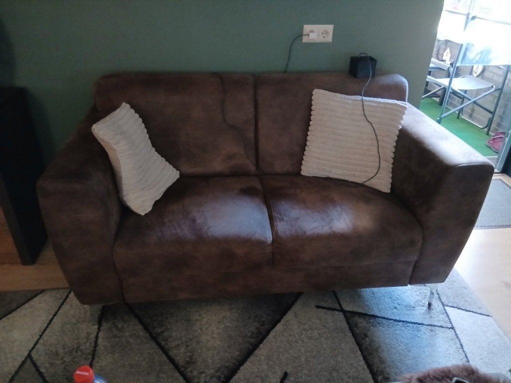 bank, Ophalen, Gebruikt, Tweepersoons, 75 tot 100 cm