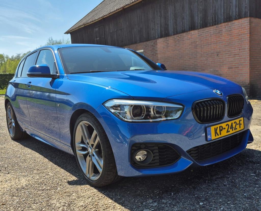 BMW 1-Serie 118i M-Sport High Executive NL Dealer Centennial, Blauw, 650 kg, 19 km/l, Particulier