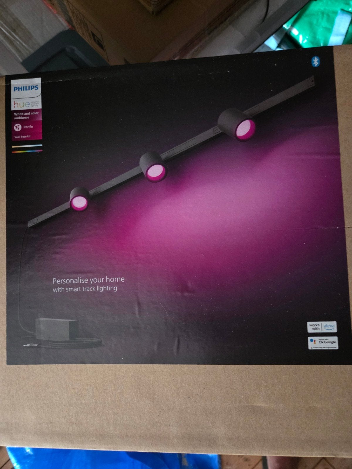 Philips Hue Perifo Smart Track Verlichting - Nieuw in doos, Huis en Inrichting, Lampen | Overige, Kleur aanpasbaar, Ophalen of Verzenden