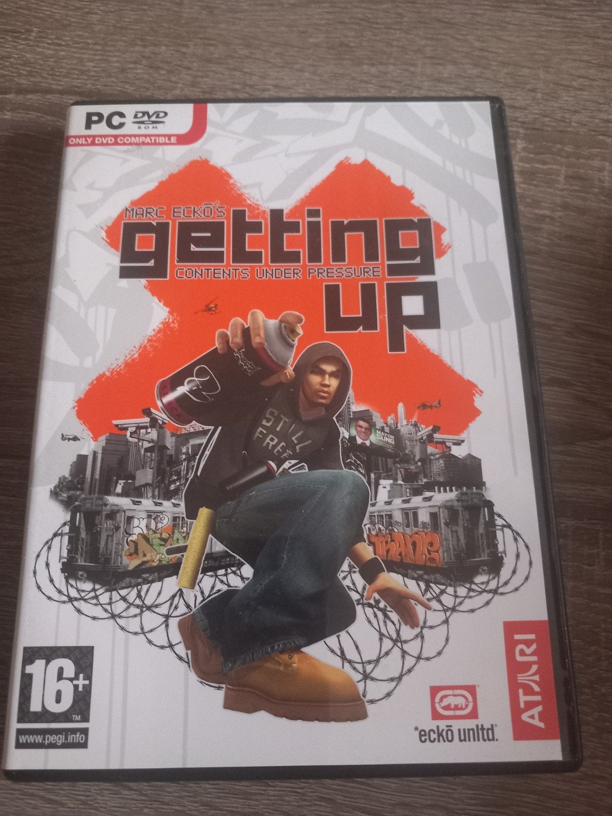 Getting up contents under pressure pc dvd, Spelcomputers en Games, Games | Pc, 1 speler, Racen en Vliegen, Ophalen of Verzenden