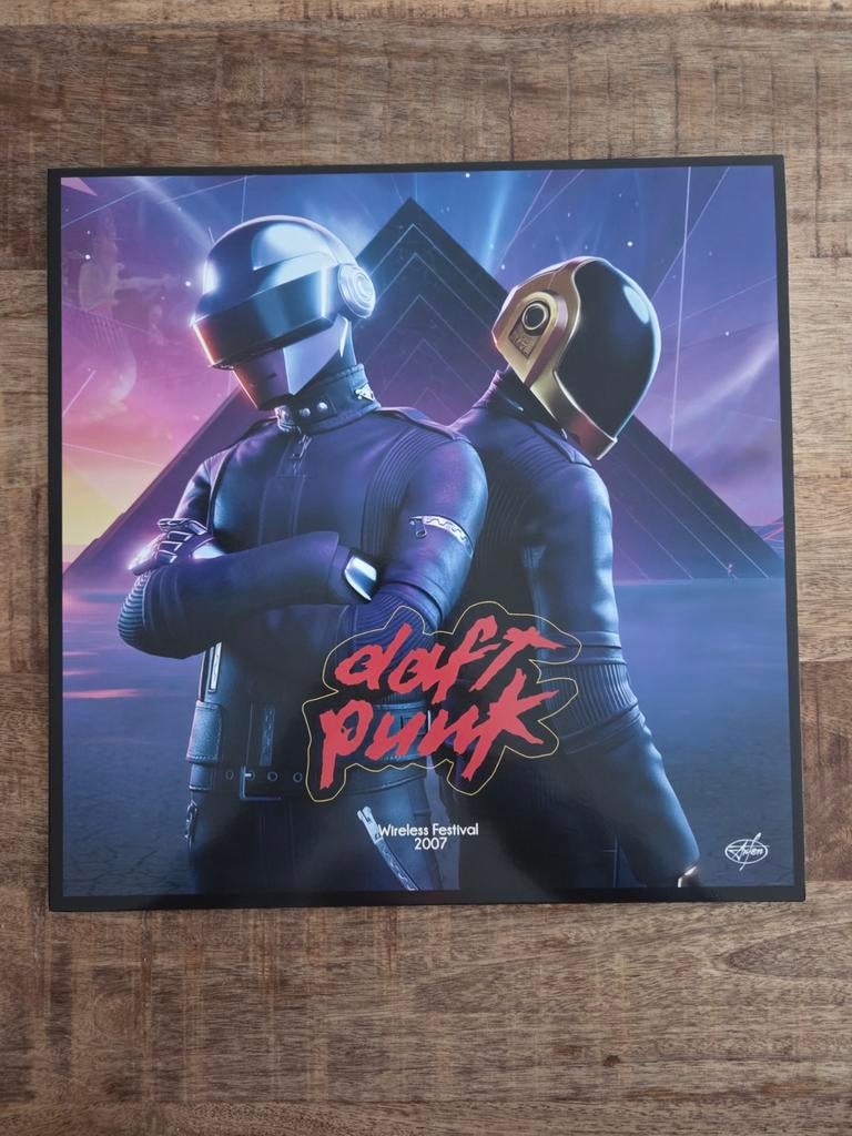 Lp Daft punk wireless festival 2007, Cd's en Dvd's, Vinyl | Dance en House, Ophalen of Verzenden, Zo goed als nieuw, 12 inch