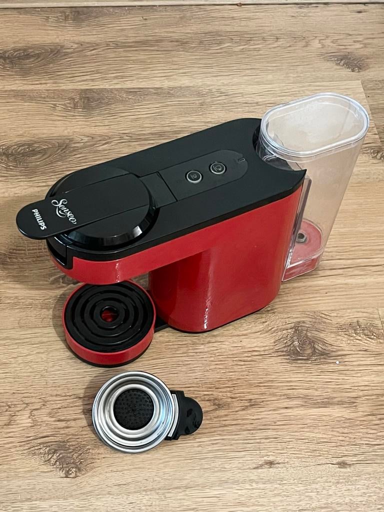 Philips Senseo HD7880 Pads Koffiezetapparaat Rood, Ophalen of Verzenden, Gebruikt