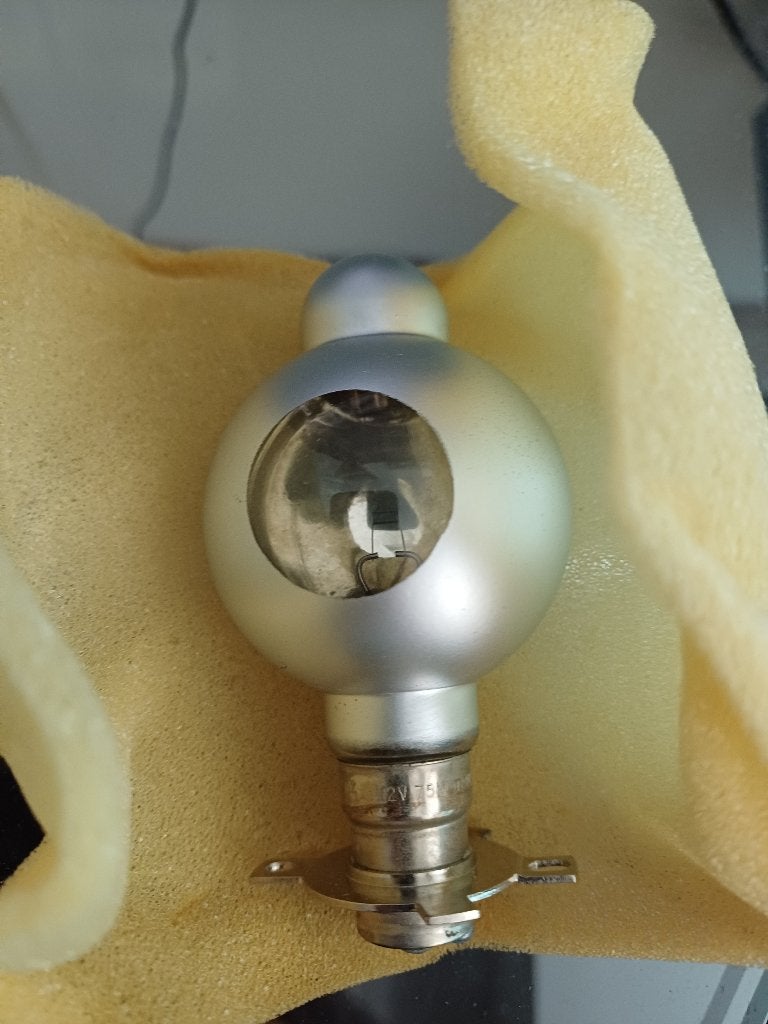 Philips Projectielamp 75w 12v P35s Fitting, Verzamelen, Ophalen of Verzenden, 1960 tot 1980, Projector
