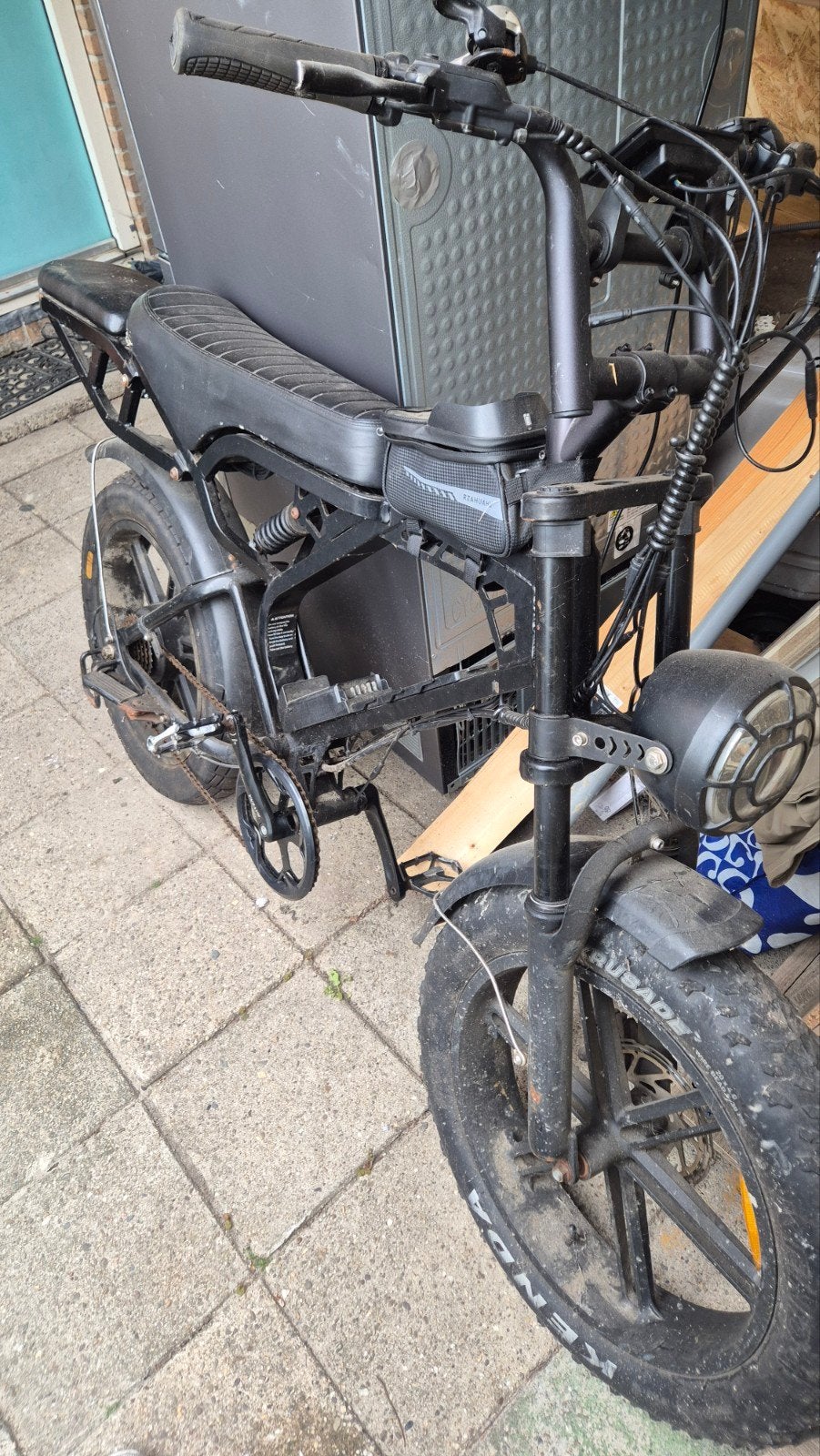 fatbike v20, Fietsen en Brommers, Elektrische fietsen, Gebruikt, 59 cm of meer, 50 km per accu of meer, Ophalen