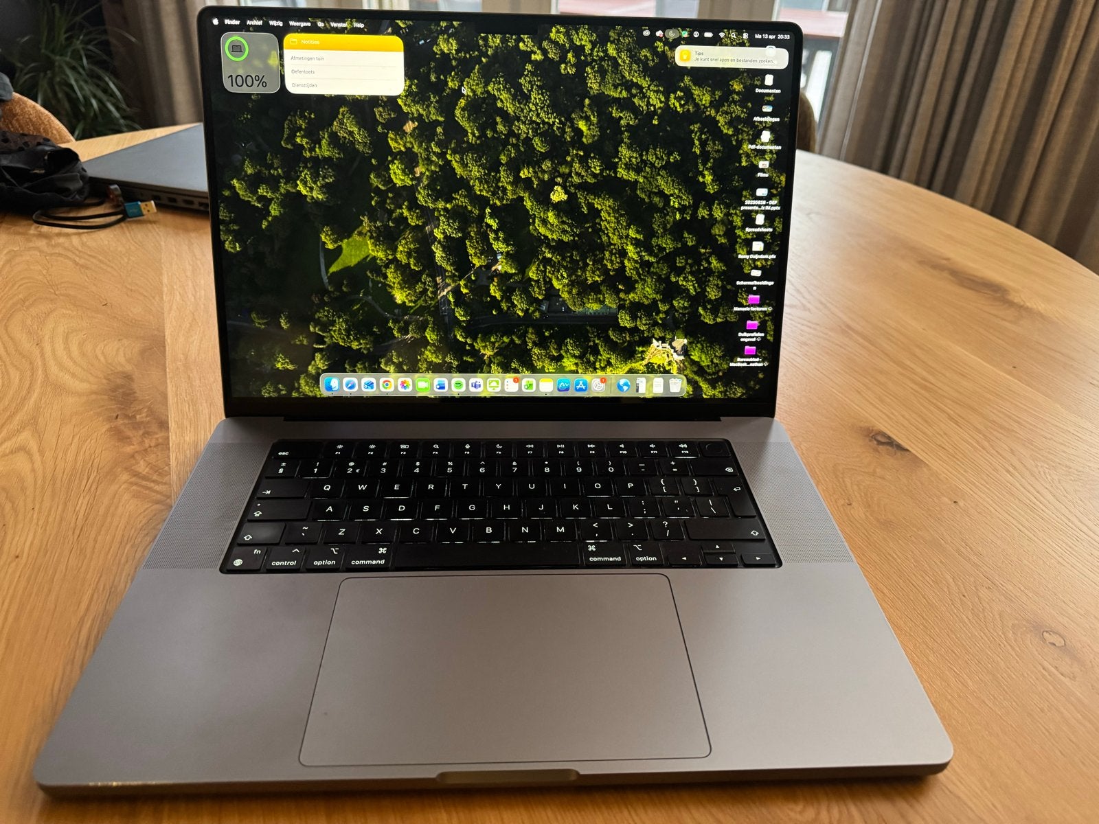 MacBook Pro 16 inch (2023) - 16GB RAM, 512GB SSD, 2 tot 3 Ghz, 512 GB, Zo goed als nieuw, 16 inch