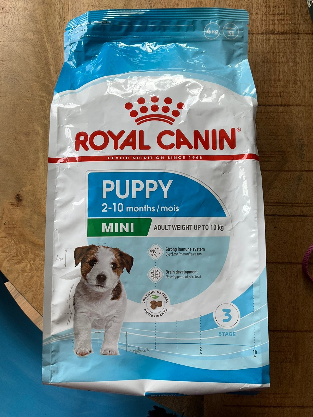 Royal canin puppy mini 4 kilo, Ophalen of Verzenden, Hond