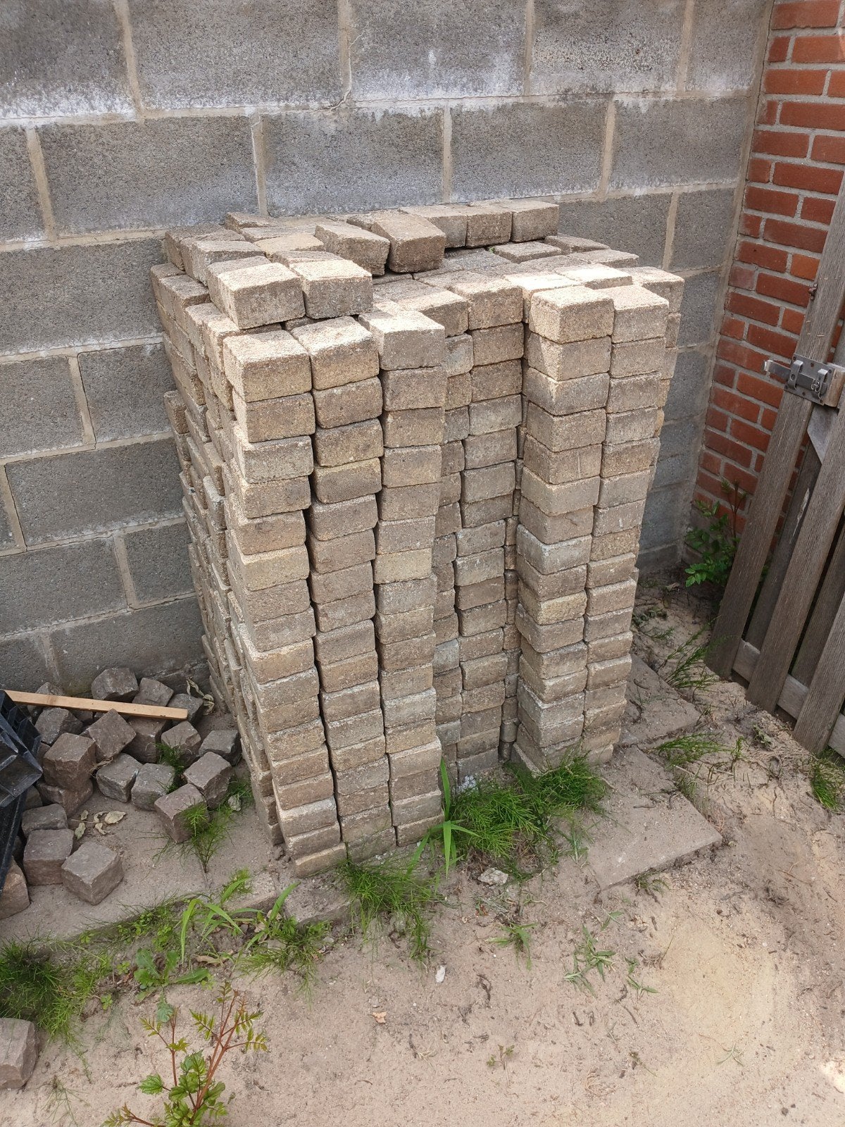 Gratis kobbelstones ophalen, Ophalen, Beton, Klinkers