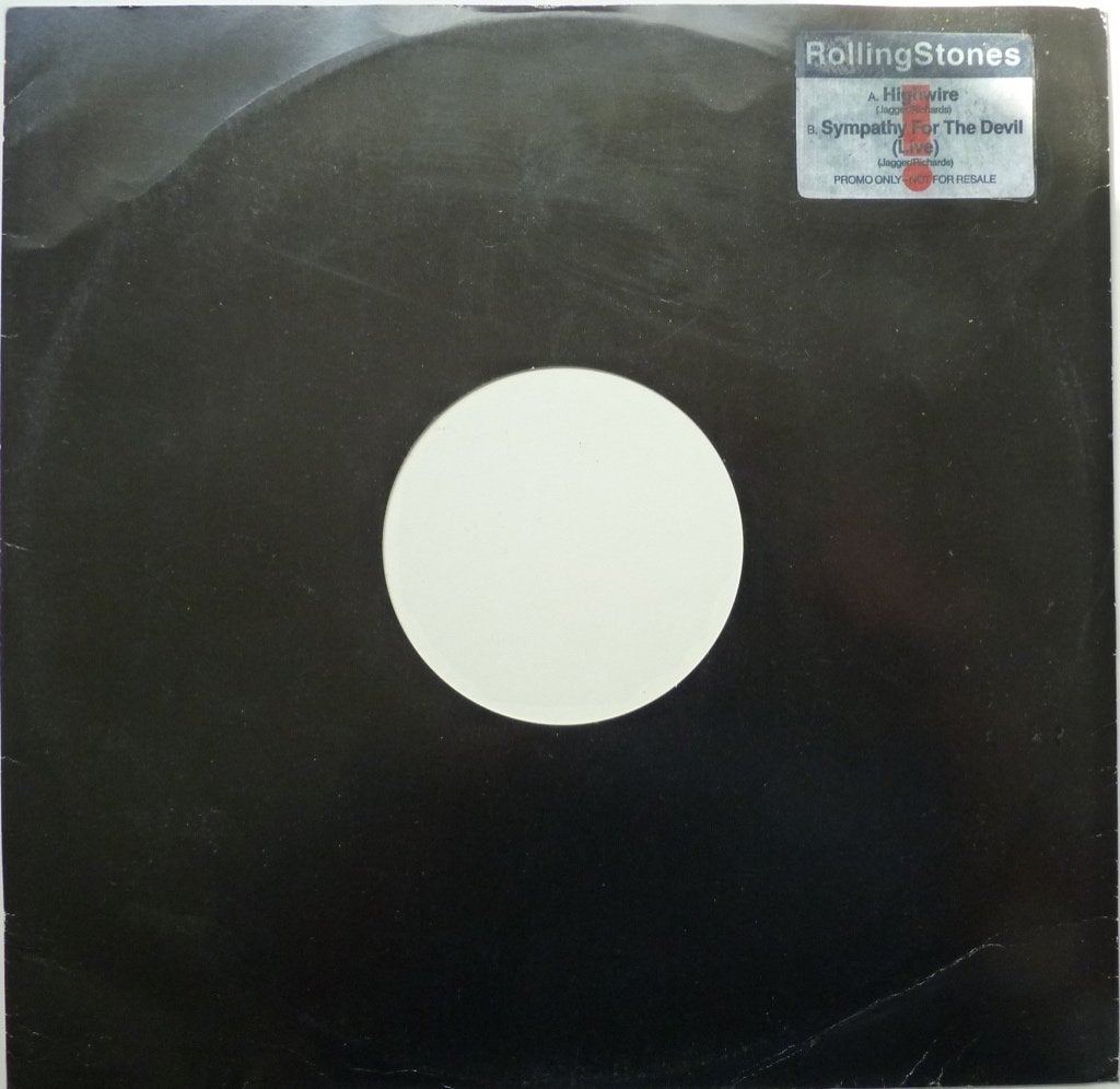 MP504 MAXI rolling stones Highwire UK91 Promo  €35, Limited edition, Ophalen of Verzenden, Zo goed als nieuw, 12 inch