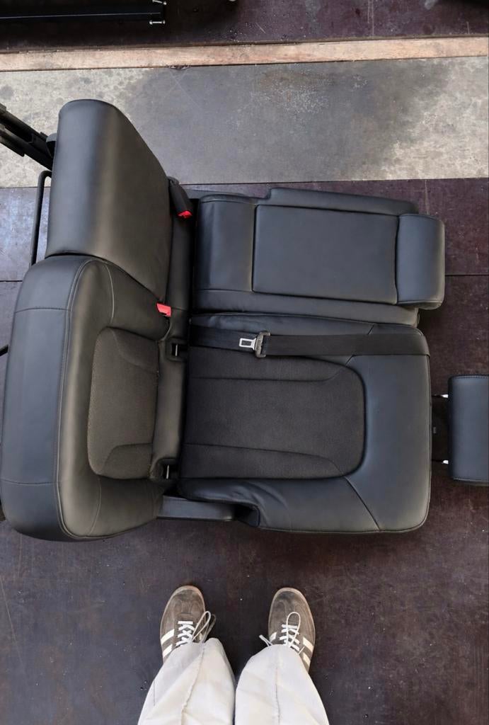 Audi Q7 Stoel - Zwart Leder, Auto-onderdelen, Interieur en Bekleding, Ophalen, Nieuw, Audi
