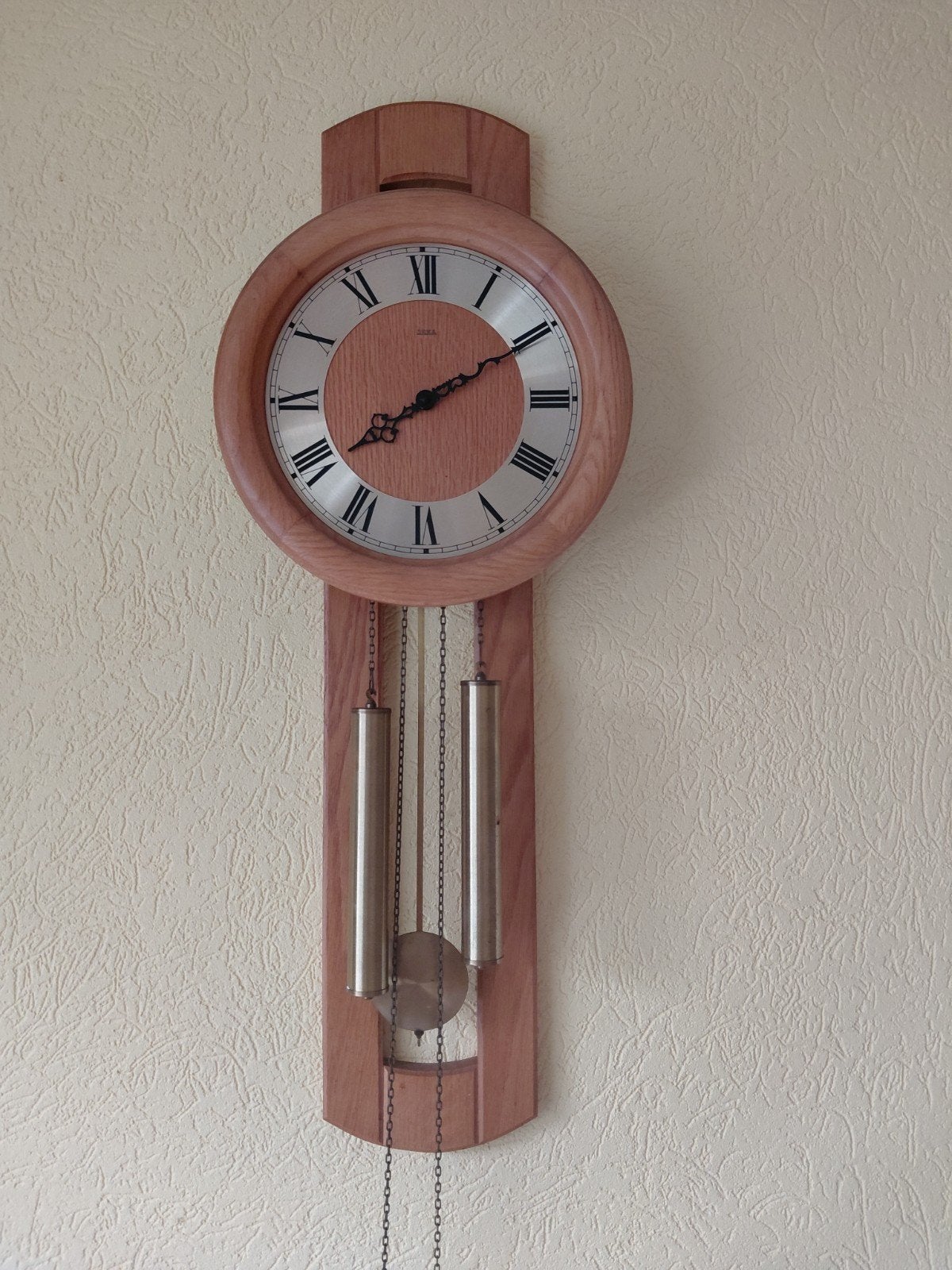 Bim bam klok, Ophalen, Zo goed als nieuw, Analoog, Wandklok