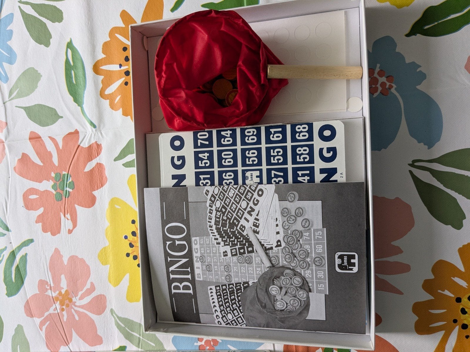 Bingo spel Jumbo, Ophalen