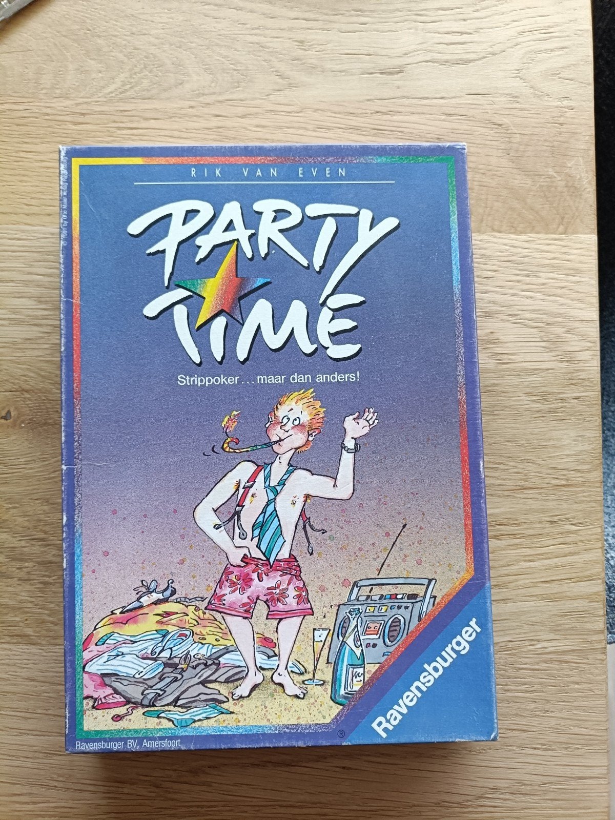 Party Time: Strippoker... maar dan anders! Bordspel, Hobby en Vrije tijd, Drie of vier spelers, Ophalen of Verzenden, Gebruikt