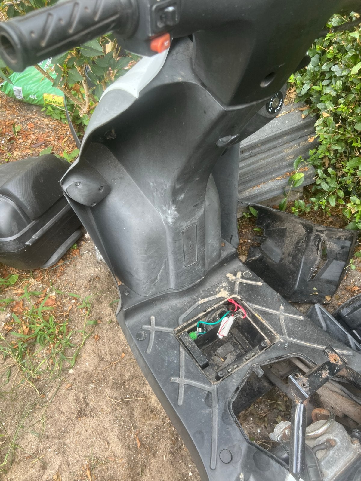 Kymco scooter - werkt niet, voor onderdelen of reparatie, Tweetakt, Gebruikt, Maximaal 45 km/u, Ophalen of Verzenden