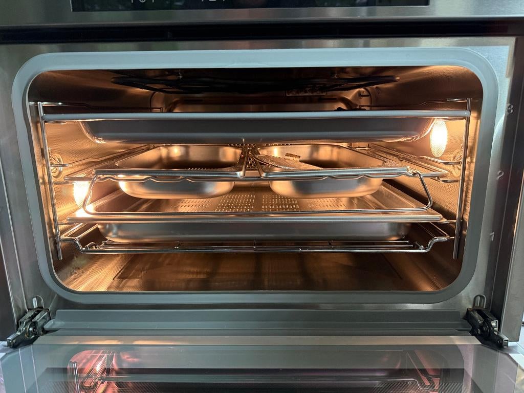 Miele Combi-Stoomoven DGC 5085 XL, Ophalen, 45 tot 50 cm, Gebruikt, Hete lucht